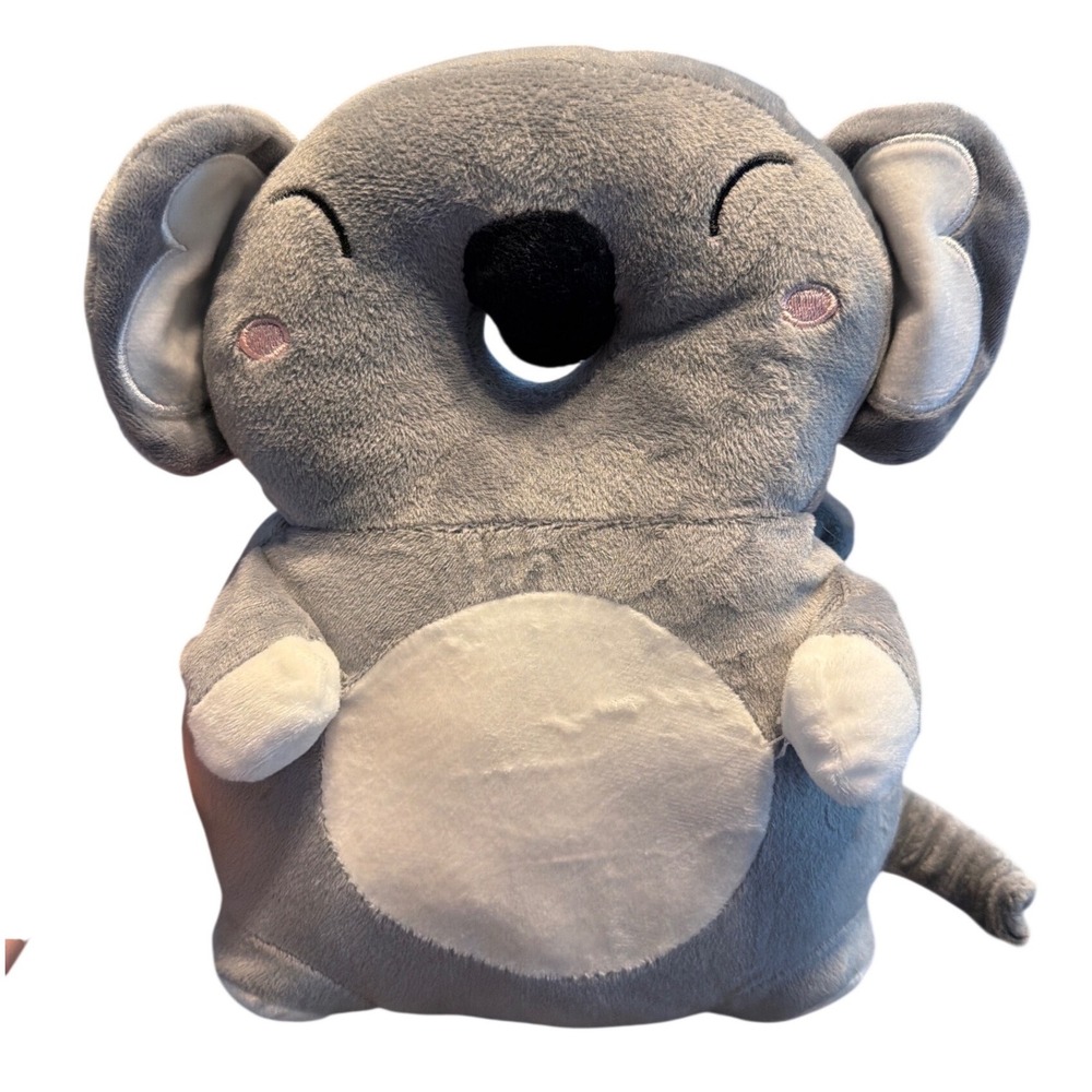 Raelitego Baby Head Protector Backpack Koala Plush Toddler Safety Fall Cushion